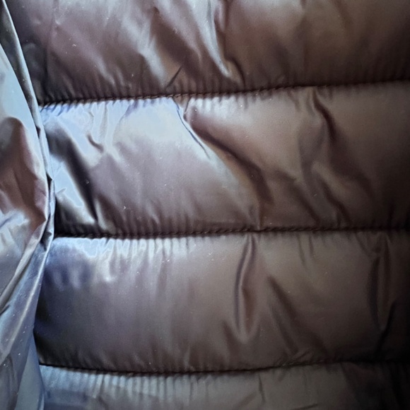 NWT Men’s size M Save The Duck Navy Hooded Puffer Jacket - Picture 4 of 5